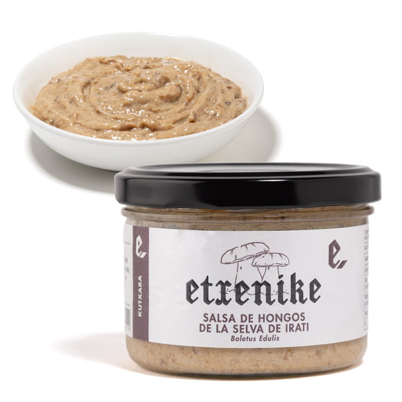 SALSA DE HONGOS BOLETUS EDULIS