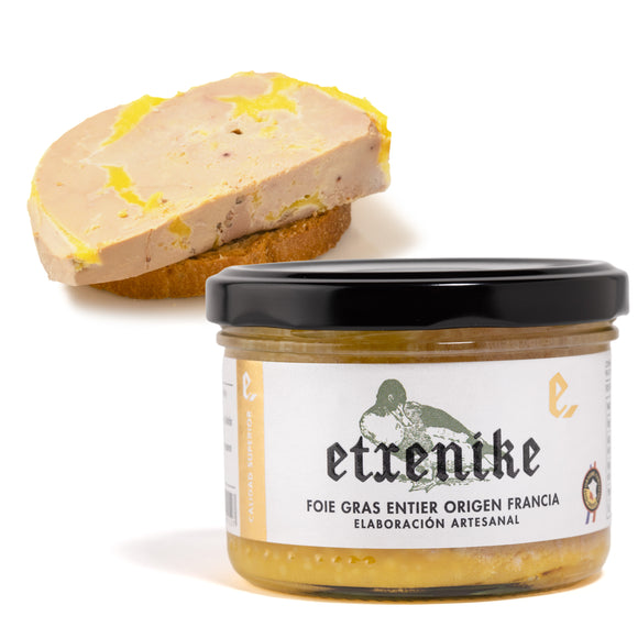FOIE GRAS ENTIER ORIGEN FRANCIA 180GR